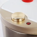 Mini calefatores de água quentes do esmalte da cozinha com escudo moderno do metal do tratamento do cetim